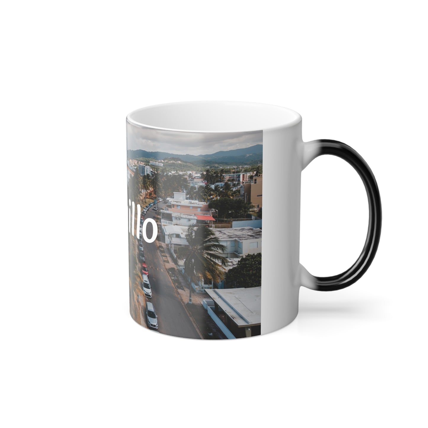 Luquillo, Coffee Mug  Color Morphing 11oz